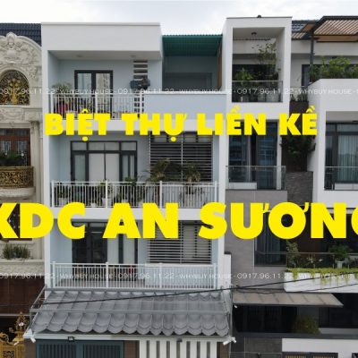 BÁN ĐẤT BIỆT THỰ LIỀN KỀ KDC AN SƯƠNG 7X15M2.