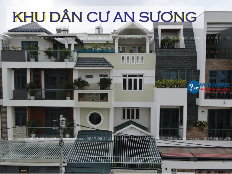 BÁN ĐẤT BIỆT THỰ LIỀN KỀ KDC AN SƯƠNG 7X15M2.