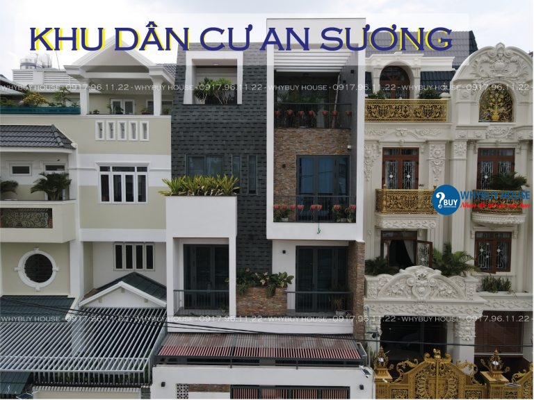 BÁN ĐẤT BIỆT THỰ LIỀN KỀ KDC AN SƯƠNG 7X15M2.