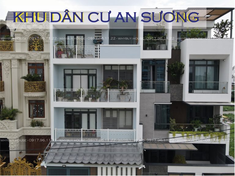 BÁN ĐẤT BIỆT THỰ LIỀN KỀ KDC AN SƯƠNG 7X15M2.