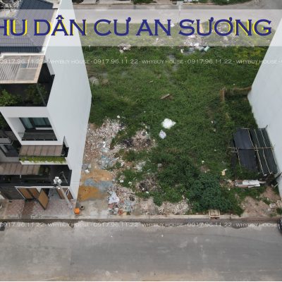 Bán đất nền sổ đỏ Khu dân cư An Sương, 4.5x20m2, mặt tiền đường 16m