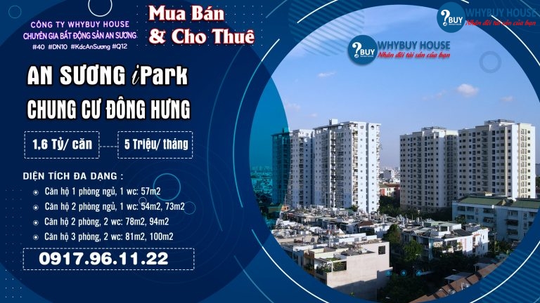 Bán căn hộ chung cư Đông Hưng 57m2, sổ hồng, tầng 10.