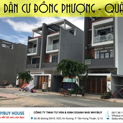 Bán đất nền Khu dân cư Đồng Phượng giá 46.5 triệu/m2 – Kênh Tham Lương, đường Nguyễn Văn Quá