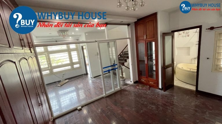 Cho thuê biệt thự khu dân cư An Sương, 7x15m, 3 tầng, giá 18 triệu/ tháng, nhà đẹp, sàn gỗ.