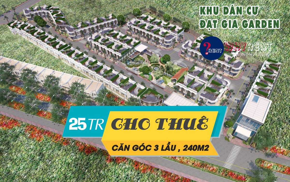 cho thuê biệt thự Đạt Gia Garden