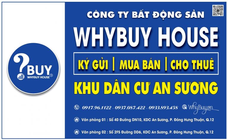 Bán nền đất 5x20m2 ở Khu dân cư An Sương, gần công viên, gần chợ An Sương