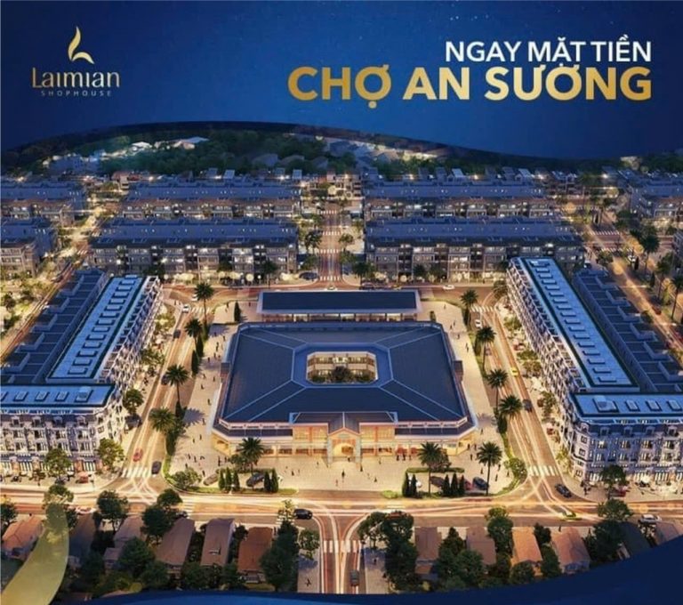 BÁN NHÀ PHỐ SHOPHOUSE ĐÃ CÓ SỔ HỒNG Ở KHU DÂN CƯ AN SƯƠNG