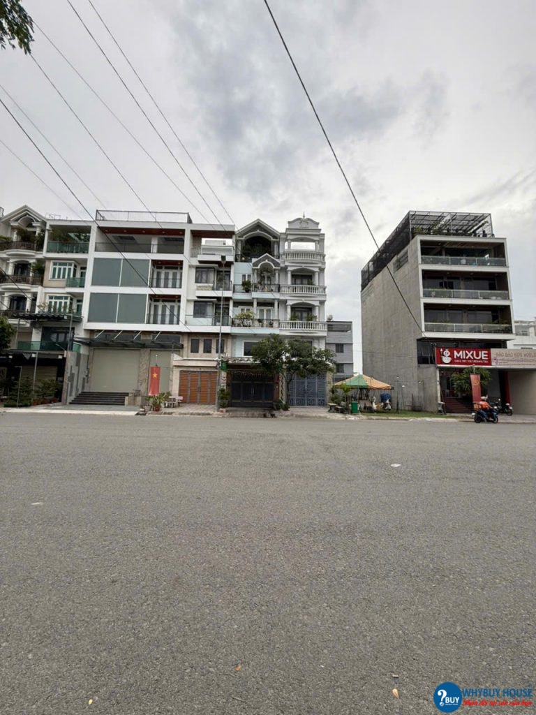 Bán đất sổ đỏ mặt tiền công viên Chợ Đêm An Sương trong KDC An Sương
