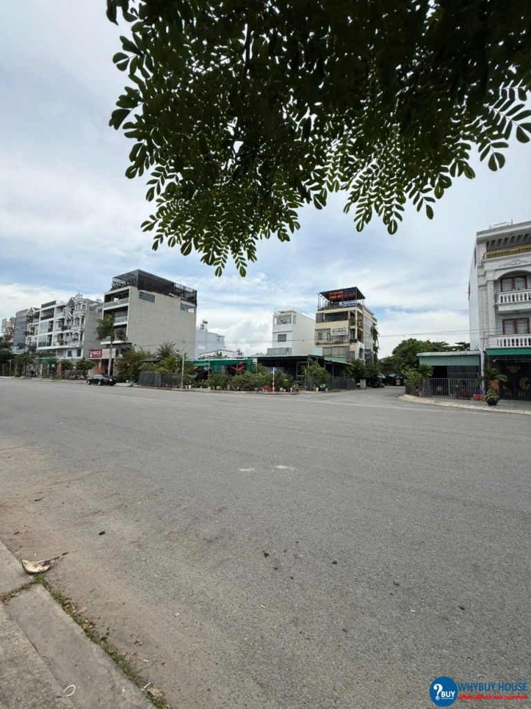 Bán đất sổ đỏ mặt tiền công viên Chợ Đêm An Sương trong KDC An Sương