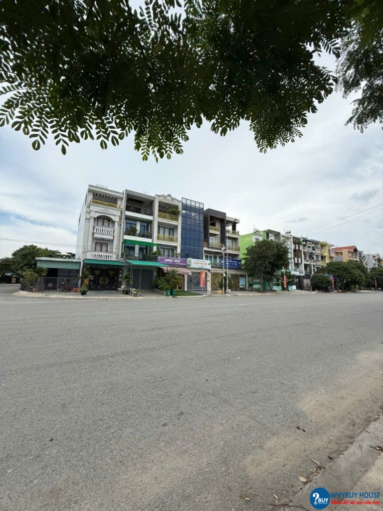 Bán đất sổ đỏ mặt tiền công viên Chợ Đêm An Sương trong KDC An Sương