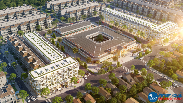 BÁN NHÀ PHỐ SHOPHOUSE ĐÃ CÓ SỔ HỒNG Ở KHU DÂN CƯ AN SƯƠNG