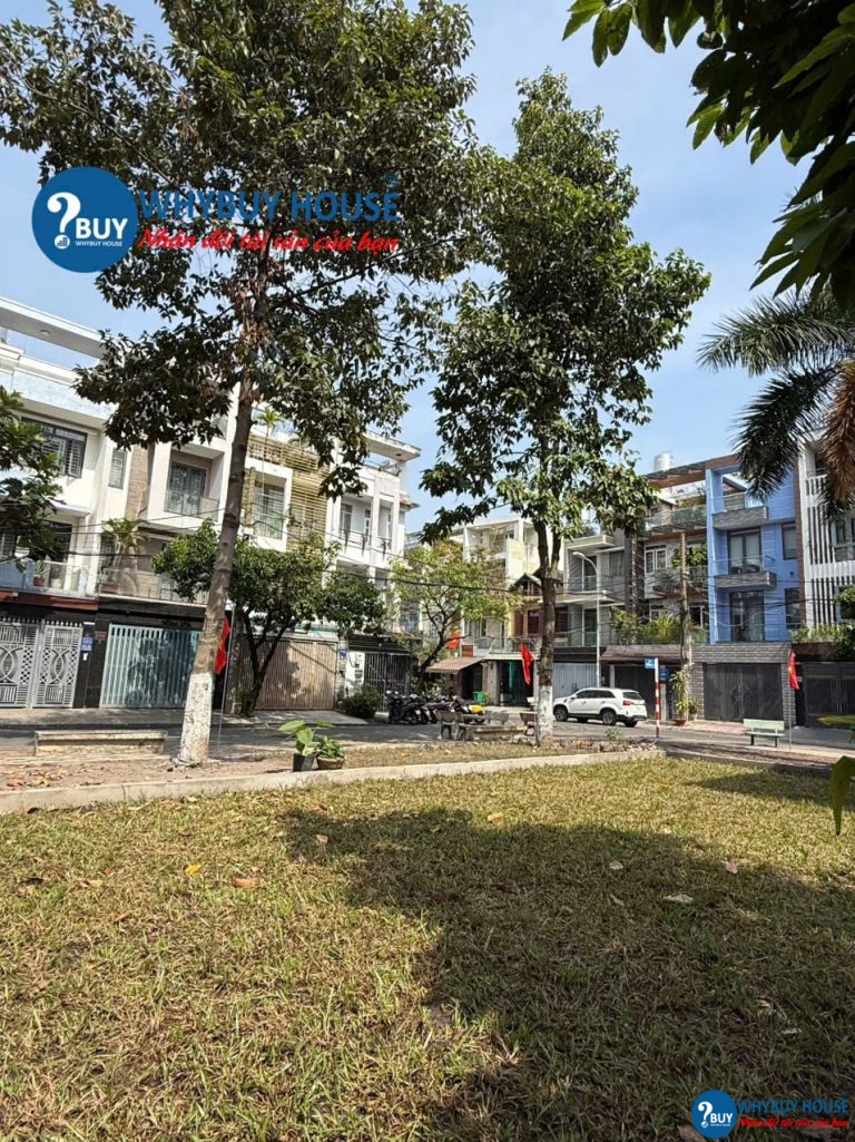 Bán đất mặt tiền công viên dự án KDC An Sương, đất đẹp như hình, diện tích 90m2, giá 9 tỷ.