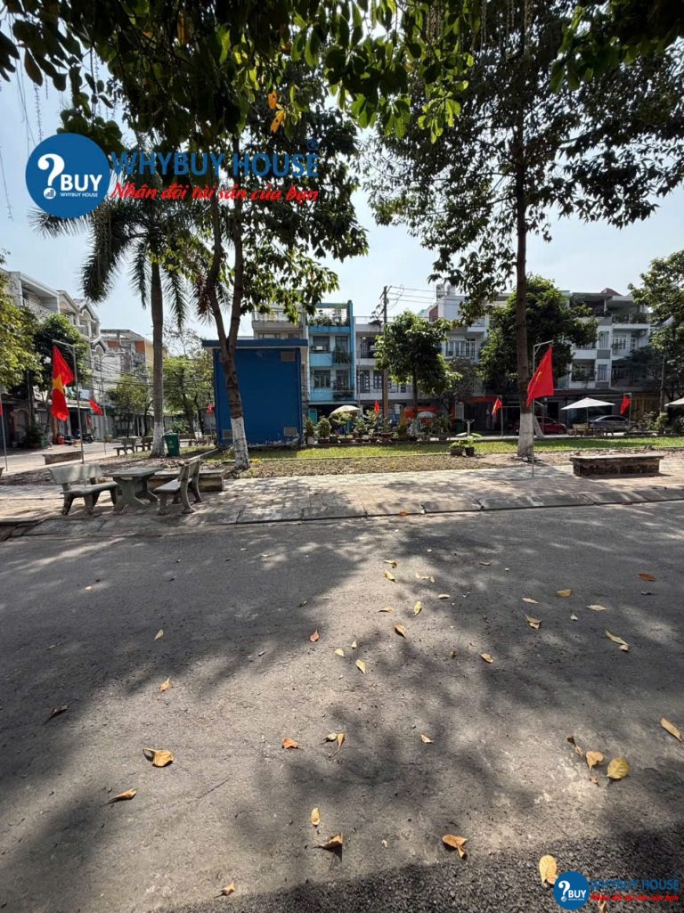 Bán đất mặt tiền công viên dự án KDC An Sương, đất đẹp như hình, diện tích 90m2, giá 9 tỷ.