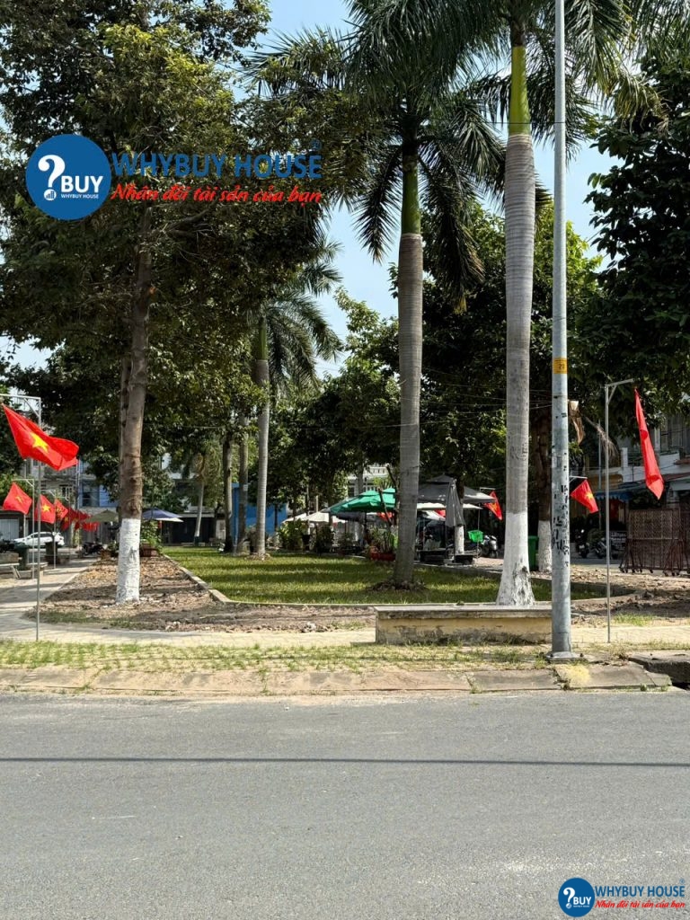 Bán đất mặt tiền công viên dự án KDC An Sương, đất đẹp như hình, diện tích 90m2, giá 9 tỷ.