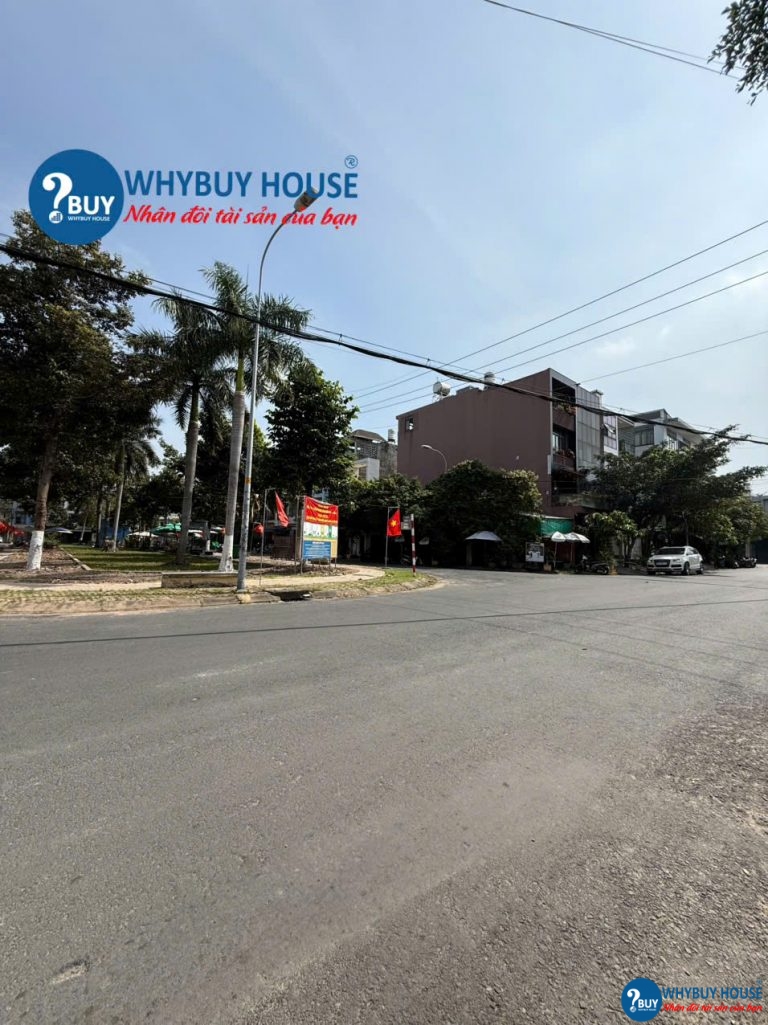 Bán đất mặt tiền công viên dự án KDC An Sương, đất đẹp như hình, diện tích 90m2, giá 9 tỷ.