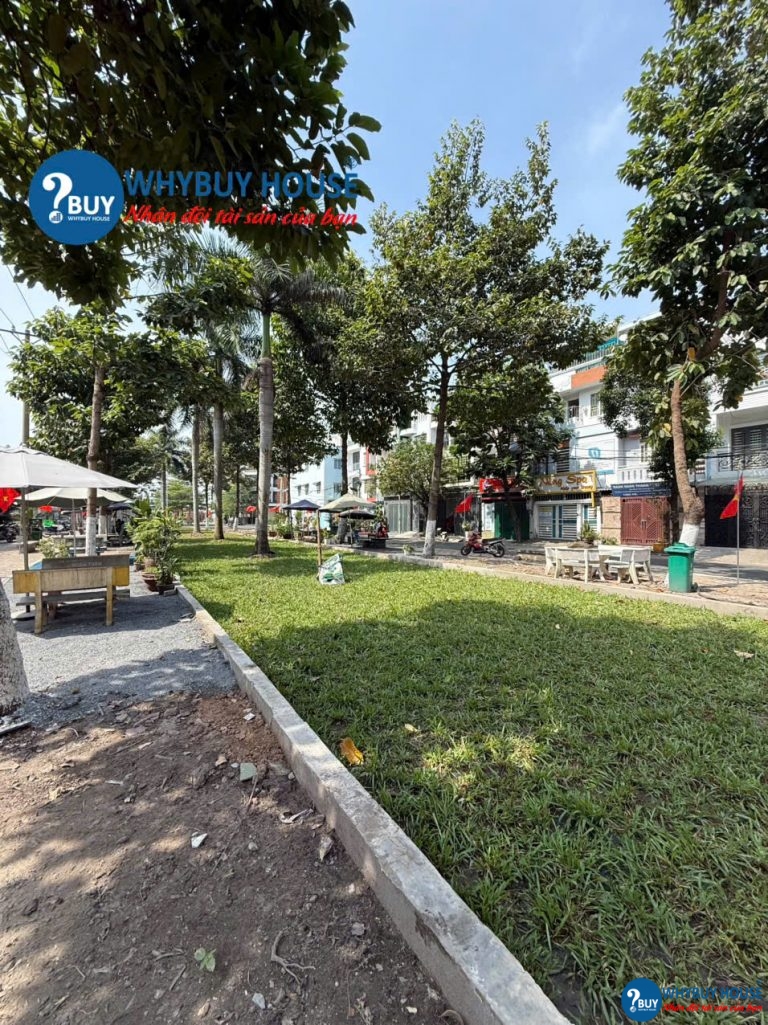 Bán đất mặt tiền công viên dự án KDC An Sương, đất đẹp như hình, diện tích 90m2, giá 9 tỷ.